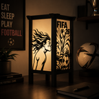 FIFA 26 Inspired Lamp - Football Gaming 3D Printed LED