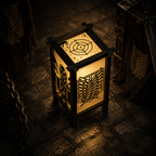 Attack on Titan Inspired Lamp - 3D Printed Collectible Light