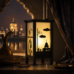 Sikh Spiritual Lamp - 3D Printed Handcrafted Decor