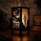 Stranger Things Inspired Lamp - Upside Down 3D Printed LED Light