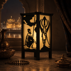 Sikh Spiritual Lamp - 3D Printed Handcrafted Decor