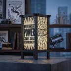 Spider-Man Inspired Lamp - Web & Hero 3D Printed LED Light