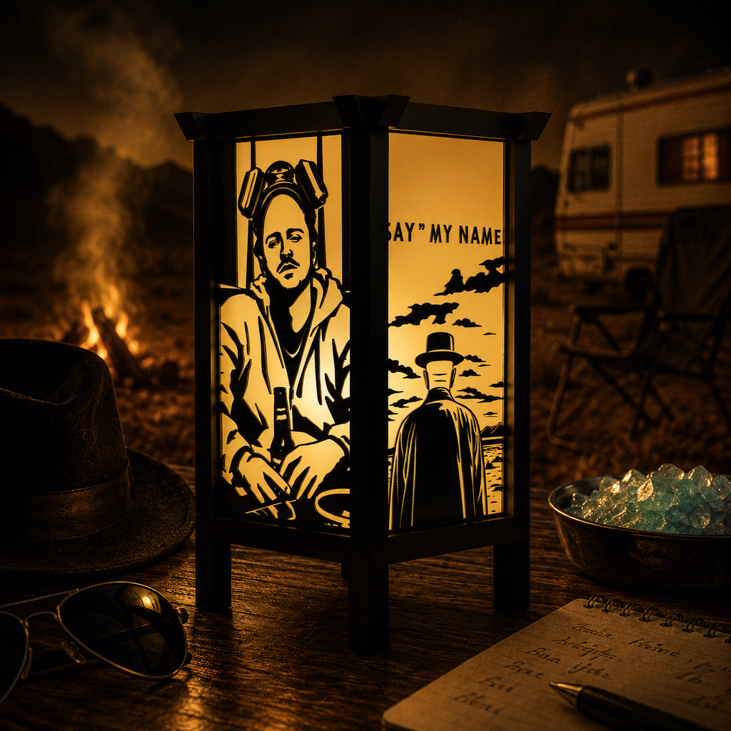 I Am the Danger  Breaking Bad LED Lamp - 3D Printed TV Fan Art