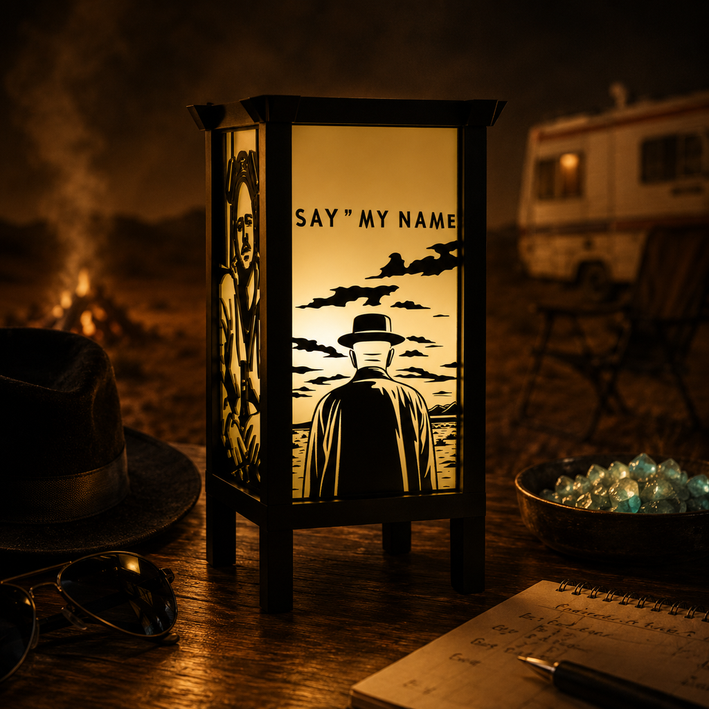 I Am the Danger  Breaking Bad LED Lamp - 3D Printed TV Fan Art