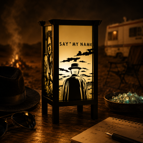 I Am the Danger  Breaking Bad LED Lamp - 3D Printed TV Fan Art