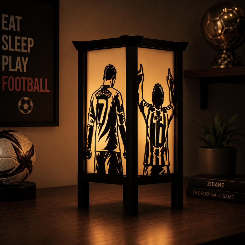 FIFA 26 Inspired Lamp - Football Gaming 3D Printed LED