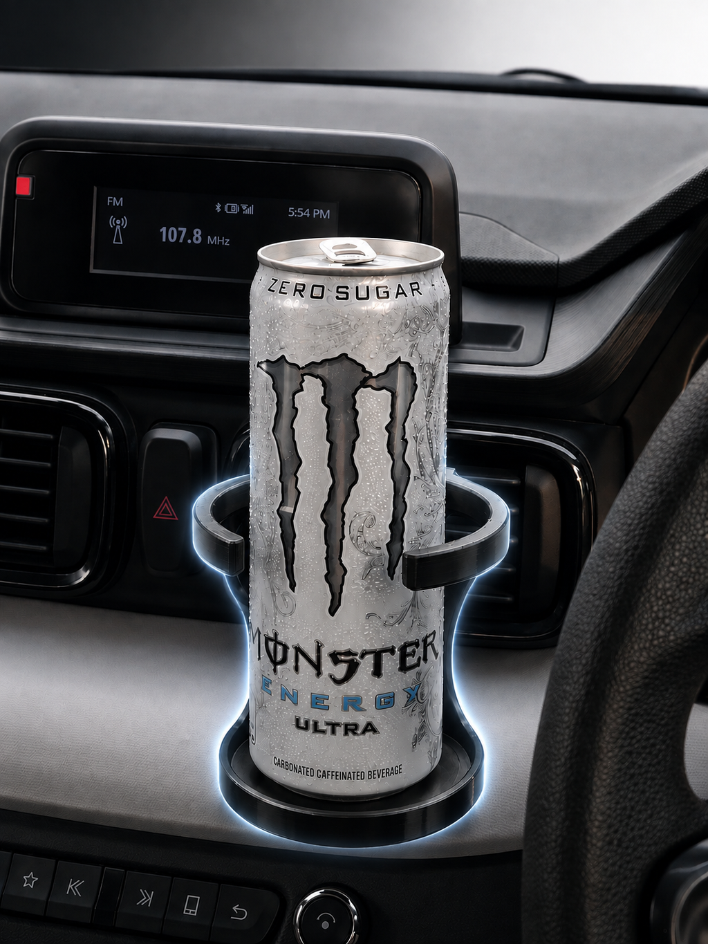 AC Vent Chiller – Car Cup Holder & Phone Mount, Keeps Drinks Cool