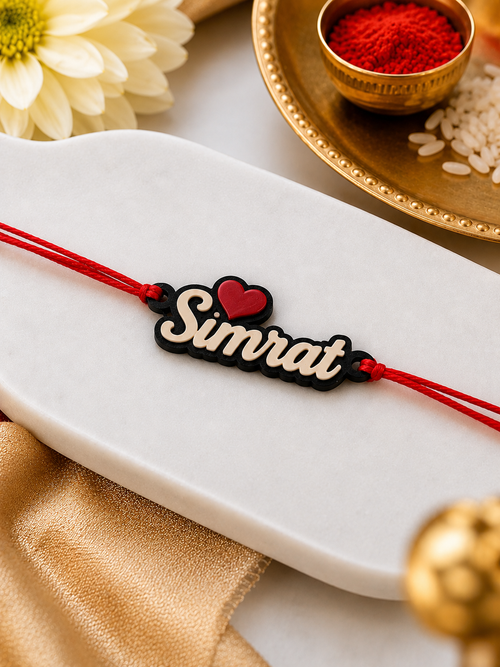 Custom Name Rakhi – Personalized Raksha Bandhan Gift