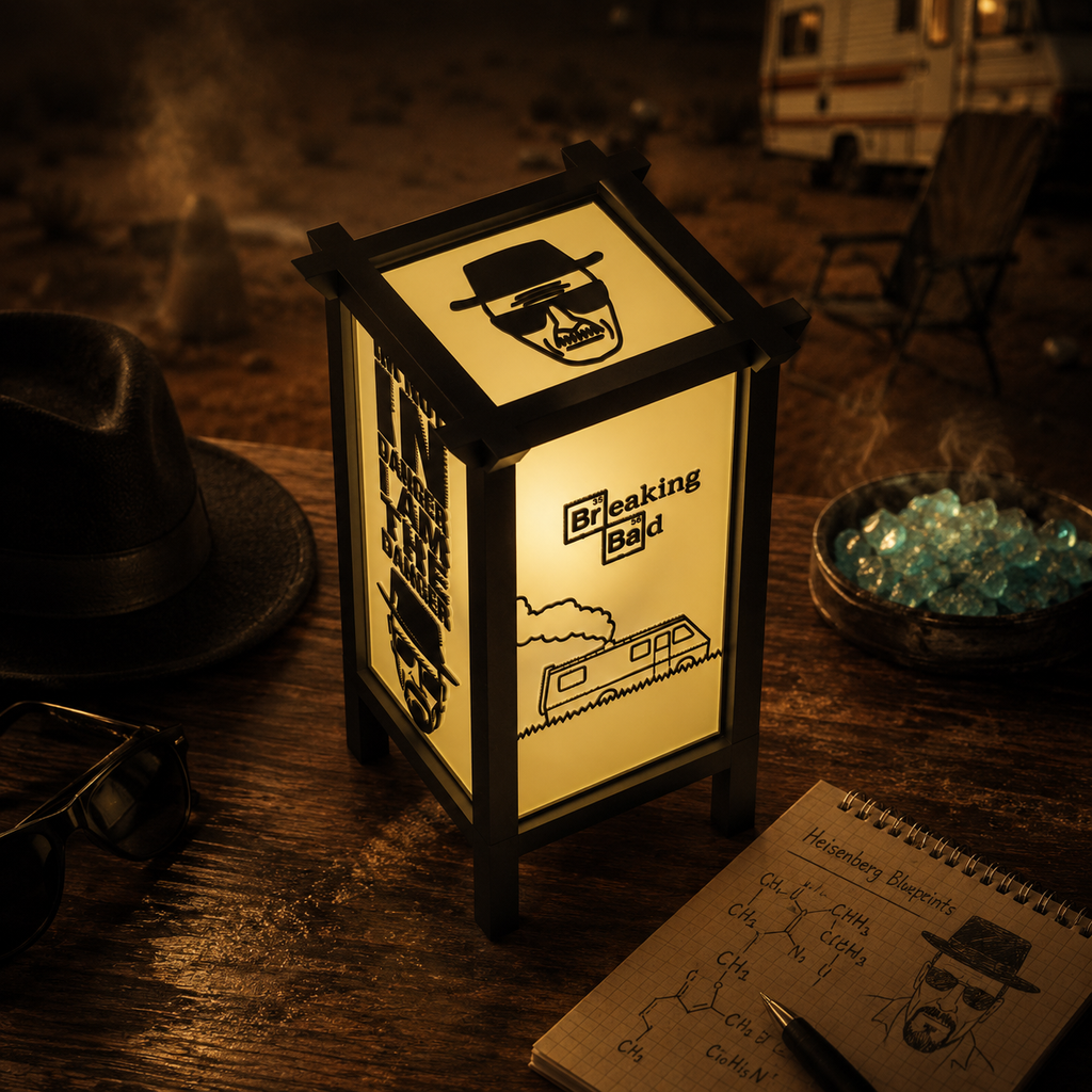I Am the Danger  Breaking Bad LED Lamp - 3D Printed TV Fan Art
